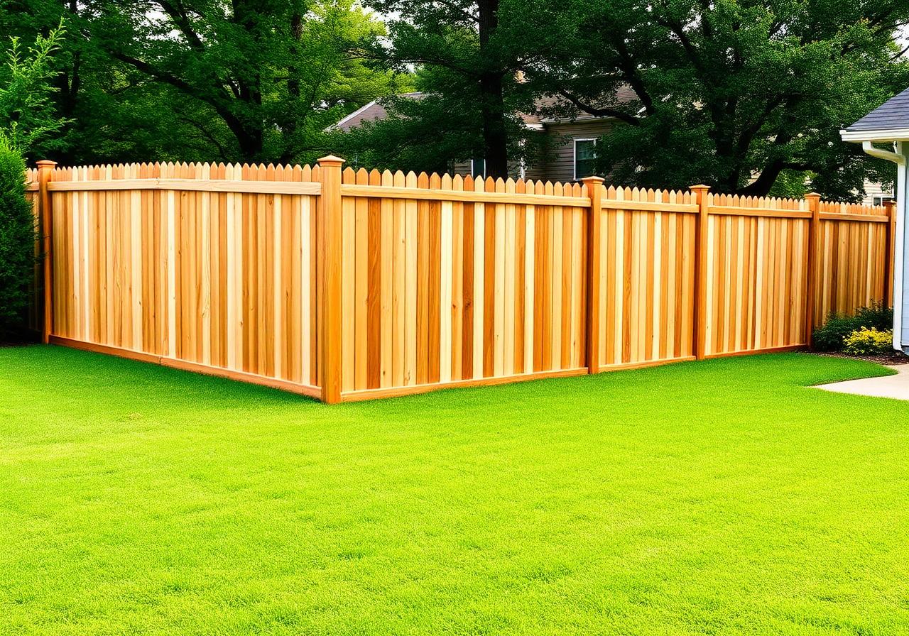 Wood Fence Installation